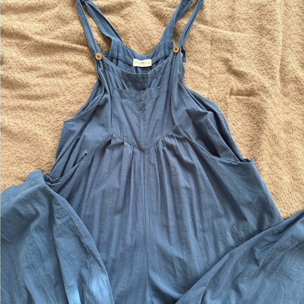 NATURAL LIFE Blue Jumpsuit